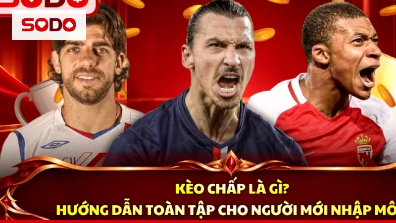 Bảng kèo chấp bóng đá có mốc kèo 1/4 trái giữa hai đội ngang tài