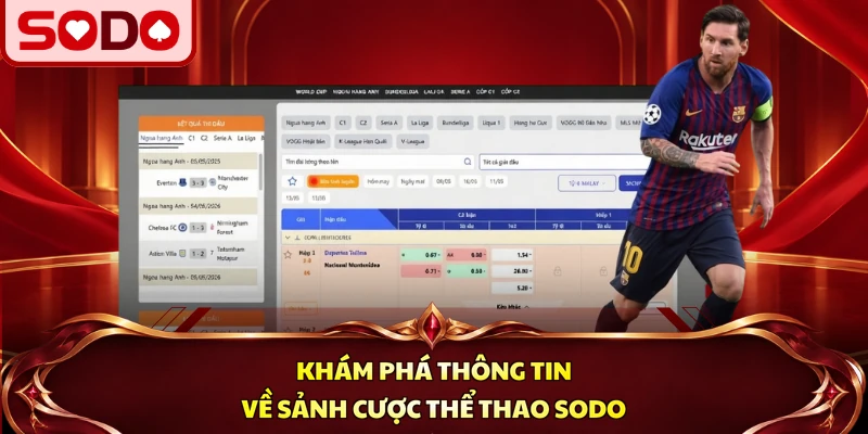 Khám phá thông tin về sảnh cược thể thao SODO