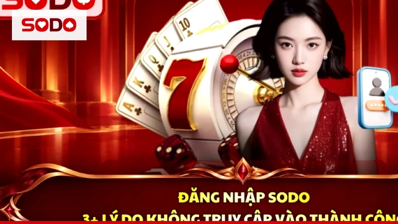Màn hình đăng nhập khi quên mật khẩu SODO và cần lấy lại tài khoản