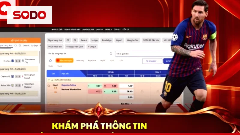 Người chơi xem giá cash out của vé cược thể thao trên điện thoại