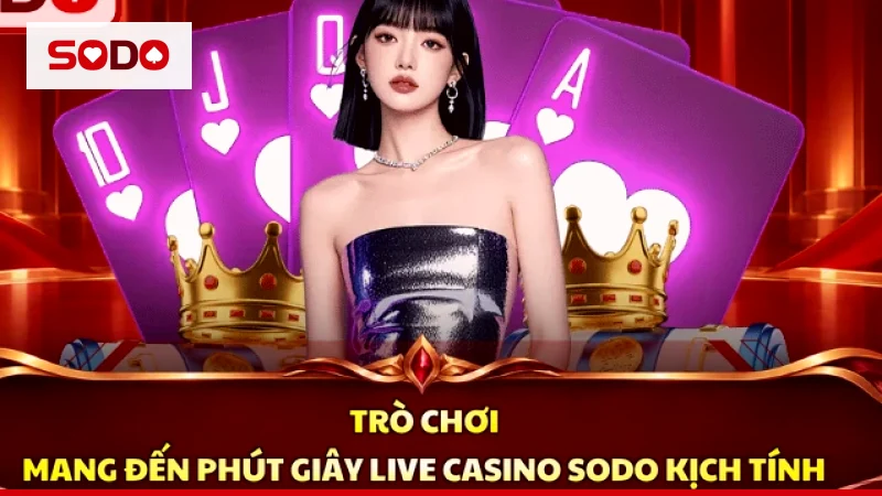 Vòng quay roulette và bàn cược tại sảnh live casino